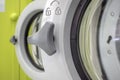 Laundromat Washing Machine: Artistic Snapshot and selected focus