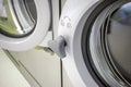 Laundromat Washing Machine: Artistic Snapshot and selected focus