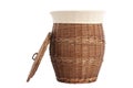 Laundry basket made of rattan