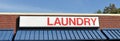 Laundry Business Sign Royalty Free Stock Photo