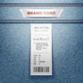 Laundry Clothing Labels Background