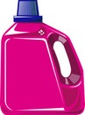 Laundry detergent bottle Royalty Free Stock Photo