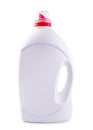 Laundry detergent plastic bottle isolated Royalty Free Stock Photo