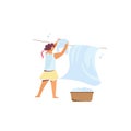 Laundry Flat Illustration