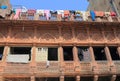 Laundry washing clothes line Jodhpur India Royalty Free Stock Photo