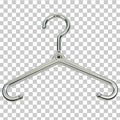 Laundry hook isolated on transparent background Royalty Free Stock Photo