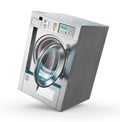 Laundry. industrial washing machine