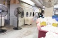 Laundry Room in The New Yorker Hotel, Manhattan Royalty Free Stock Photo