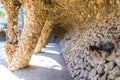 Laundry Room Portico - Park Guell,Barcelona, Spain Royalty Free Stock Photo