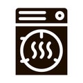 Laundry Service Dry Machine Vector Icon