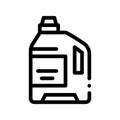 Laundry Service Washing Liquid Bottle Vector Icon