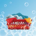 Laundry soap advertising product