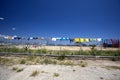 Laundry in the sun in the harbor, Labuan Bayo, Indonesia Royalty Free Stock Photo