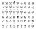 Laundry Vector Icons set, full collection