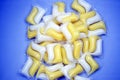 Laundry washing detergent capsules. Royalty Free Stock Photo