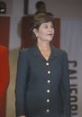 Laura Bush at campaign rally, Burbank, CA in 2000 Royalty Free Stock Photo