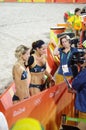 Laura Ludwig and Kira Walkenhorst at Rio2016