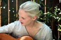 Laura Marling performing at a private session in New York
