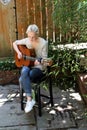 Laura Marling performing at a private session in New York