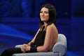 Laura Pausini during the live show