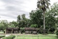 New Orleans Laura Plantation External Kitchen ruins Royalty Free Stock Photo