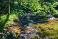 Laurel Creek by the Virginia Creeper Trail Royalty Free Stock Photo