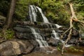 Laurel Falls in the Great Smoky Mountains National Park Royalty Free Stock Photo