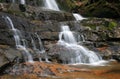 Laurel Falls in the Smoky Mountains NP Royalty Free Stock Photo