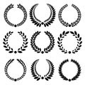 Laurel wreath Royalty Free Stock Photo