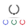 Laurel wreath icons. Elements of sport element in multi colored icons. Premium quality graphic design icon. Simple icon for Royalty Free Stock Photo