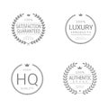 Laurel wreath icons Royalty Free Stock Photo