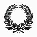 Laurel Wreath, Generative AI Royalty Free Stock Photo