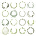 Laurel Wreaths Vector Collection