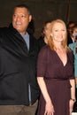 Laurence Fishburne, Marg Helgenberger Royalty Free Stock Photo