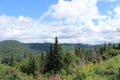 Laurentian mountains landscape