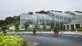 Lauritzen Gardens, Omaha, Nebraska, exterior of the conservatory