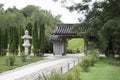 Lauritzen Gardens, Omaha, Nebraska, oriental gardens with statuary