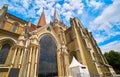 Lausanne city Notre Dame Cathedral in Switzerland Royalty Free Stock Photo