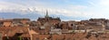 Lausanne panorama with Saint-Francois Church, Switzerland