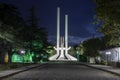 Edirne Lausanne Karaagac Monument. Karaagac, Edirne. Lausanne Peace Memorial