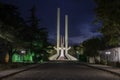 Edirne Lausanne Karaagac Monument. Karaagac, Edirne. Lausanne Peace Memorial