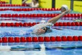 Lausanne, Switzerland, February 24, 2023 : 5th edition of Lausanne Swim Cup at Vaudoise Arena