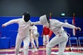 Lausanne, Switzerland, March 26, 2022 : International Lausanne Fencing Challenge U23