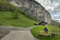 Lauterbrunnen Valley in Switzerland