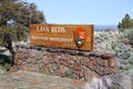 Lava beds national monument Royalty Free Stock Photo