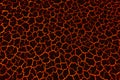 Lava crack ground background. Royalty Free Stock Photo