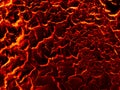 Lava crack ground mud background Royalty Free Stock Photo