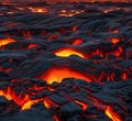 Lava Field Mountain Travel Background