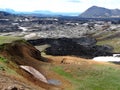 The lava field of Leirhnjukur