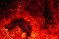 Lava fire texture background.